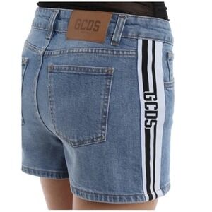 GCDS Jean Shorts Women's Size XS‎ Blue Designer Made in Italy Classic Summer